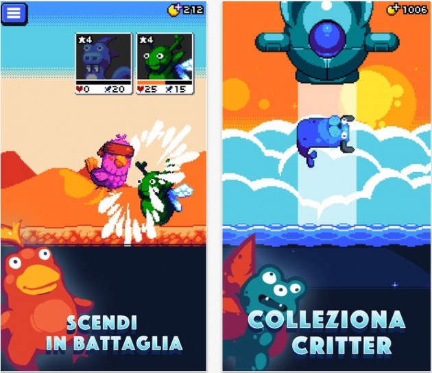 Combo Critters: diventa un allenatore di critter