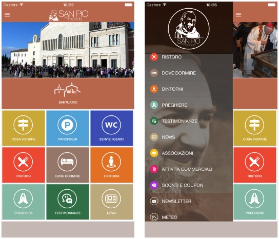 Un’app dedicata ai luoghi sacri di San Pio