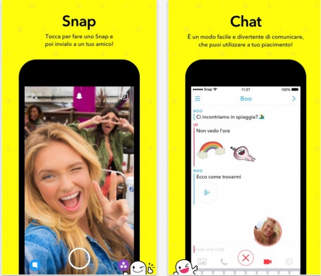 Snapchat introduce i Bitmoji