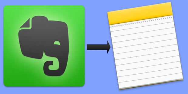 Da Evernote a Note di Apple: ecco come fare