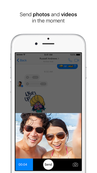 Facebook Messenger migliora il supporto al 3D Touch