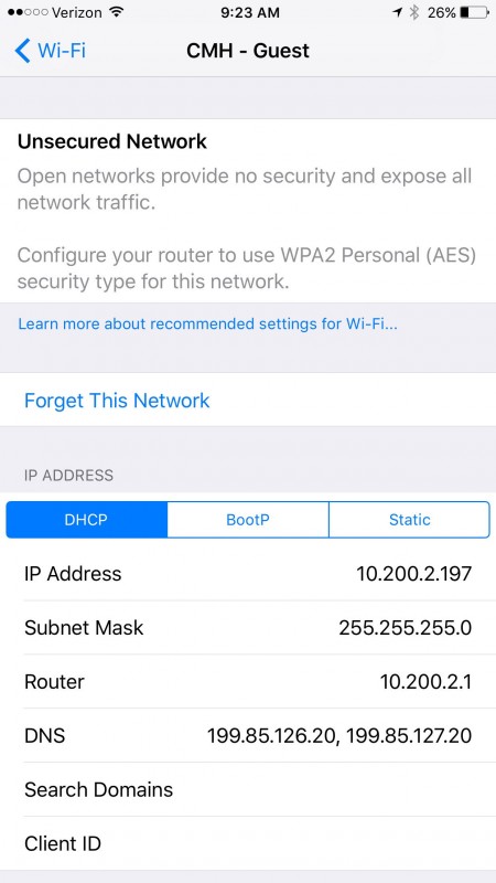 Con iOS 10 l’iPhone ci avvertirà prima di connettersi a network non sicuri