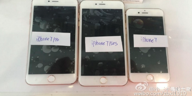Una nuova foto mostra iPhone 7, iPhone 7 Plus e iPhone 7 Pro!