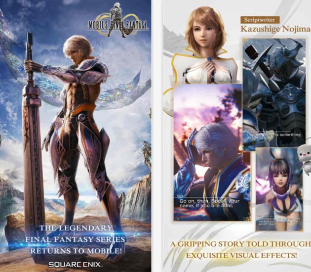 MOBIUS FINAL FANTASY approda su App Store