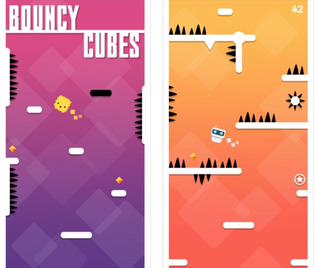 Bouncy Cubes: un gioco simpatico e divertente per i momenti di pausa