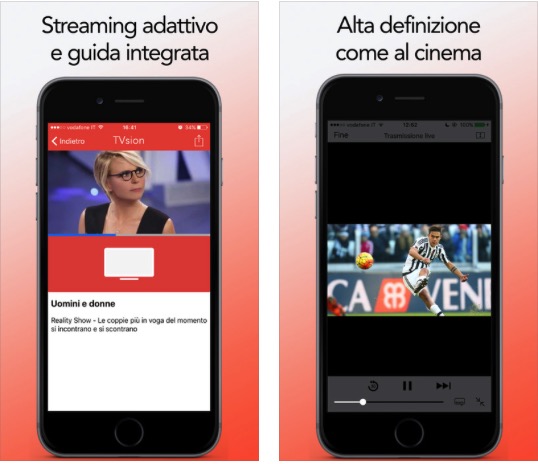 TVsion, l’app che mostra i canali televisivi su iPhone