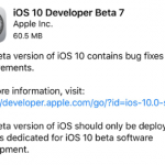 Apple rilascia iOS 10 beta 7 per iPhone, iPad e iPod touch!