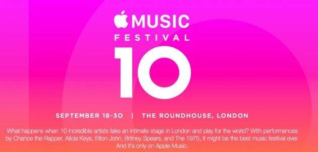 Svelati gli artisti che parteciperanno all’Apple Music Festival 2016
