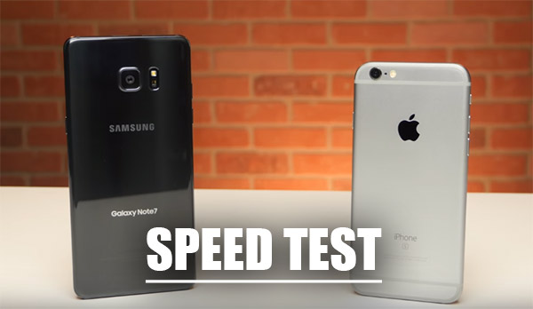 La potenza è nulla senza controllo: iPhone 6s batte Galaxy Note 7 in uno speed test “reale”