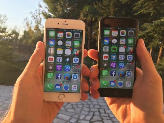 iPhone 7 vs iPhone 6s: il confronto – VIDEO