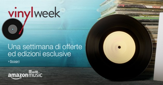 Amazon Vinyl Week: una settimana di promozioni ed esclusive dedicate ai vinili