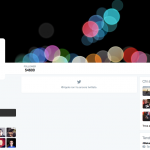 @Apple arriva su Twitter a margine della presentazione di iPhone 7