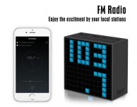 Divoom TimeBox: potente speaker bluetooth con display in pixel art, radio, sveglia e termometro