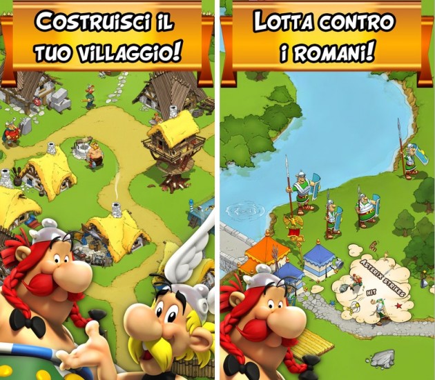 Bandai Namco pubblica su App Store il gioco Asterix and Friends