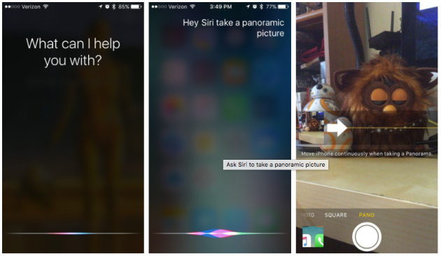 Come scattare una foto utilizzando Siri su iOS 10