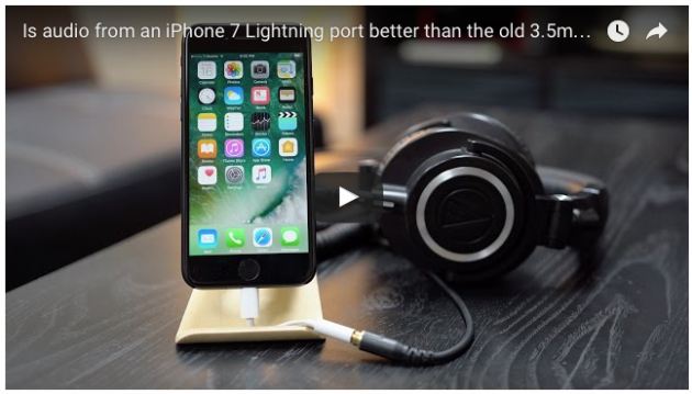 Gli EarPods lightning di Apple suonano meglio di quelli con il tradizionale mini jack da 3.5mm