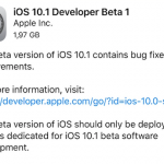 Apple rilascia iOS 10.1 beta 1 agli sviluppatori [AGGIORNATO: arriva la Portrait Mode]
