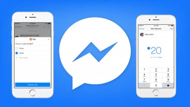 Facebook Messenger aggiunge i sondaggi di gruppo e i suggerimenti per i pagamenti