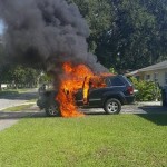 Il Galaxy Note 7 scoppia e fa esplodere una Jeep!