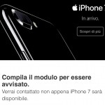 Tre: arriva la pagina per essere avvisati sulla disponibilità di iPhone 7