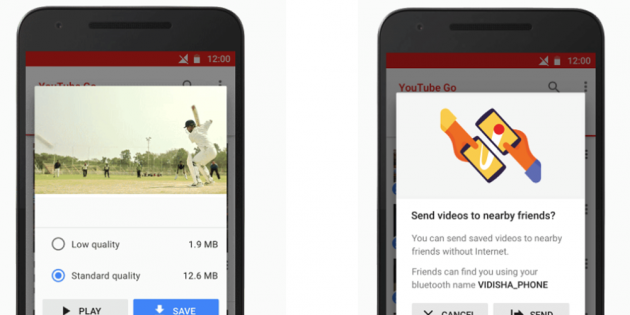 Google presenta YouTube Go, l’app di video online che ti fa risparmiare traffico dati