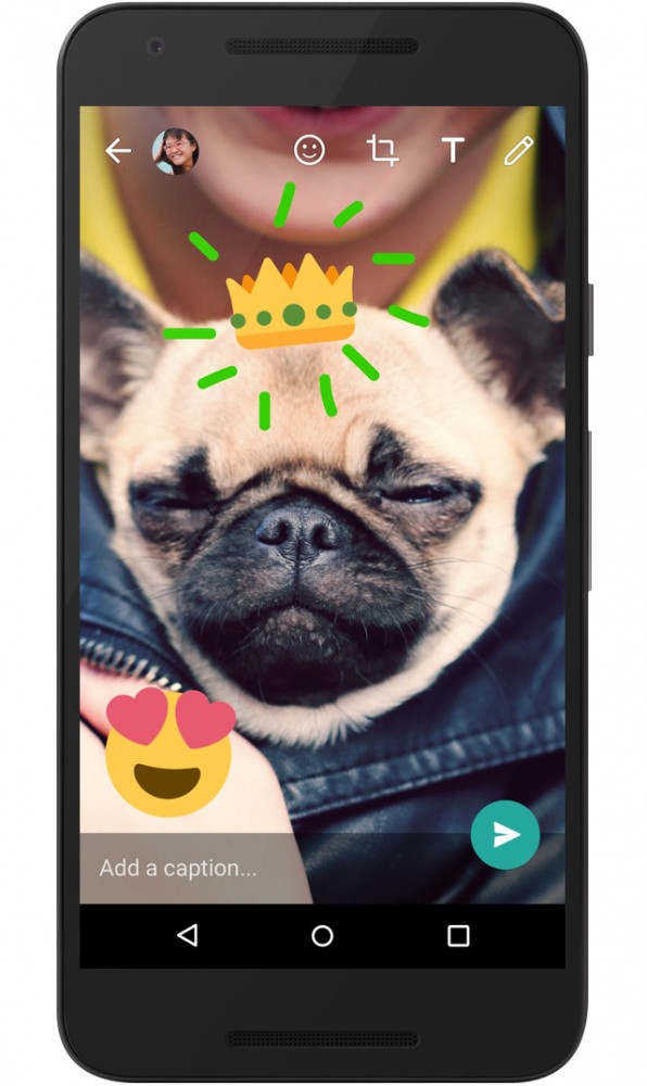 WhatsApp annuncia novità per personalizzare foto e video in-app