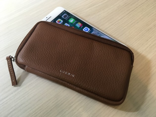 Recensione custodia astuccio con cerniera per iPhone 7 Plus by Lucrin