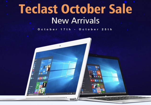 Teclast October Sale: ecco le promozioni su GeekBuying.com