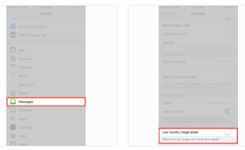 Come inviare foto in bassa qualità e risparmiare dati utilizzando l’app Messaggi di iOS 10