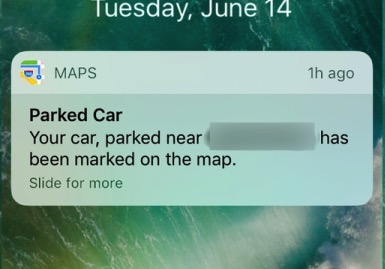Come attivare e disattivare la funzione “Mostra posizione parcheggio” in iOS 10
