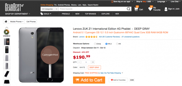 Lenovo Zuk Z1 e Zuk Z2 in sconto su GearBest con questi coupon!