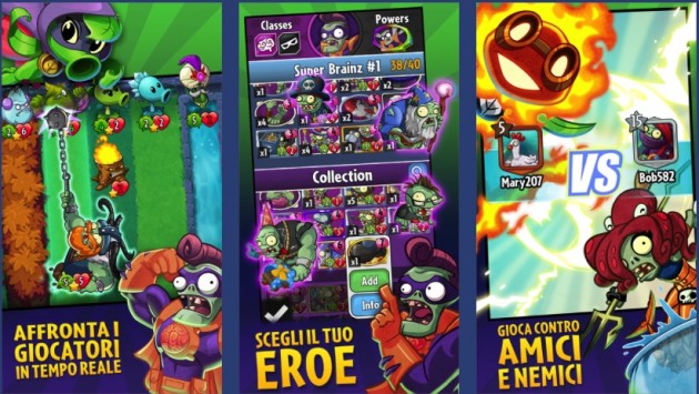 Disponibile l’attesissimo “Plants vs. Zombies Heroes”