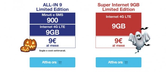 3 Italia lancia le nuove offerte ALL-IN 9 e Super Internet 9GB