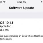 Apple rilascia iOS 10.1.1