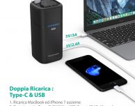 Da RAVPower il caricabatterie da 20.100 mAh e uscita da 65W
