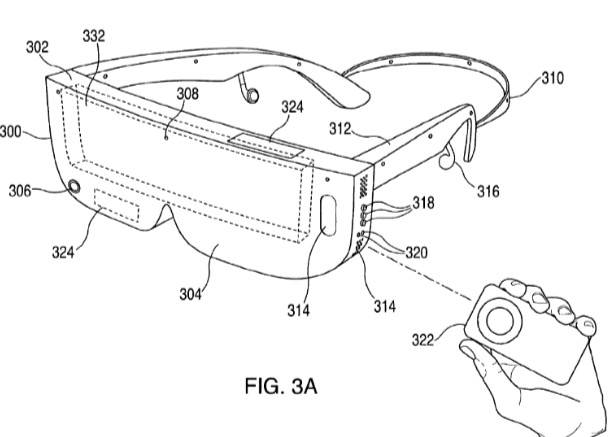 Apple brevetta un visore VR