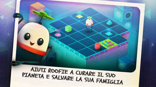 Roofbot: Puzzler On The Roof – puzzle game gratuito per iPhone e iPad