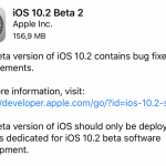 Apple rilascia iOS 10.2 beta 2 per gli sviluppatori!