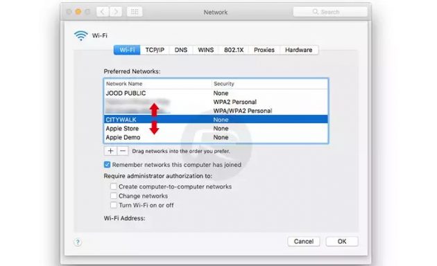 Come impostare la priorità delle reti wifi su iPhone e iPad con l’aiuto di un Mac