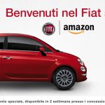 Accordo Amazon-Fiat: da oggi in vendita online Fiat Panda, 500 e 500L