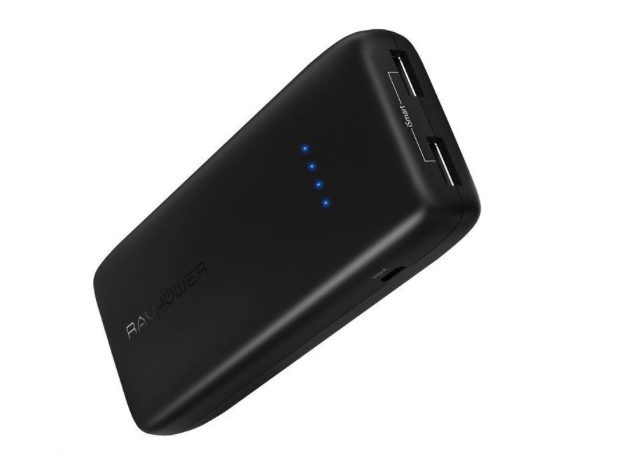 Da RAVPower un power bank da 12.000 mAh e dalle dimensioni contenute