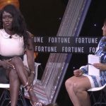 Bozoma Saint John di Apple interviente ad un evento organizzato da Fortune