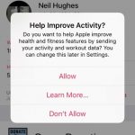 Apple richiede l’accesso (anonimo) ai dati dell’app Salute per migliorare il servizio