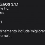 Apple rilascia tvOS 10.1 e watchOS 3.1.1