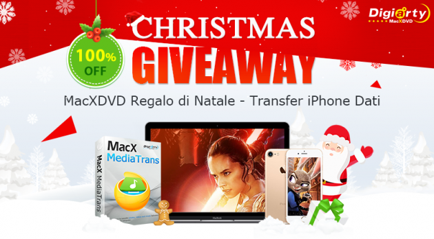 MacX MediaTrans: trasferire i contenuti sui device iOS senza iTunes – ora gratis con il Christmas Giveaway