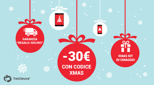 Ricondizionati Apple a Natale? Su TrenDevice coupon 30€ e garanzia “Regalo-Sicuro”