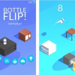 Bottle Flip: fai saltare la bottiglia da un tavolino all’altro