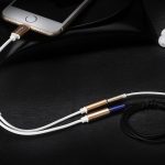 Da Bangodd cavo con doppio jack audio per iPhone 7, lettore di SD Card per iPhone e cavo LIghtning 2-in-1