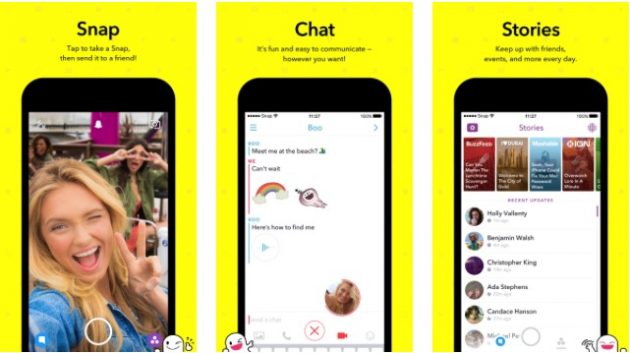 Su Snapchat arrivano le chat di gruppo