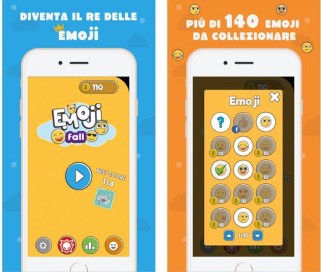 Arriva su App Store Emoji Fall, il gioco delle emoji!